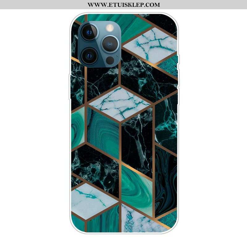 Etui do iPhone 13 Pro Geometria Marmuru